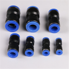 PU Pneumatic Push in Fitting Straight Pipe Union for Tube OD 4/6/8/10/12/14/16mm Air Fitting Pneumatic Quick Connector Fittings 2024 - buy cheap