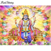 Diamante Pintura Radha Krishna hindu Shiva dia Completo broca quadrado redondo, Diamante Bordado de Strass Ponto Cruz imagem FS6082 2024 - compre barato