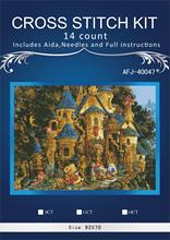 oneroom Needlework,Magic Knowledge College 14CT For Counted Handwork Embroidery,DIY DMC Cross stitch kits,Art Cross-Stitching 2024 - buy cheap