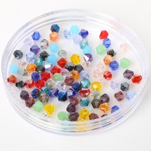 High Quality Many Colors 50Pcs/4mm Fashion Crystal Austria Faceted Loose Spacer Round Glass Beads for Jewelry Making Wholesale 2024 - buy cheap