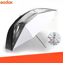 Godox 33" 84cm Double Layers Reflective and Translucent Black White Umbrella for Studio Flash Strobe Lighting 2024 - buy cheap