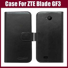 ZTE Blade GF3 Case,New Arrival Filp Leather Cover Case for ZTE Blade GF3 Phone Case Wallet 6 Colors Free shipping 2024 - buy cheap