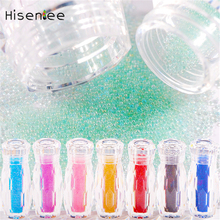 1 Bottle Multicolor Mini Small Glass Beads Nail Art Decorations Caviar Bead 3D Micro Ball Pixie Glitter DIY Tool Nails Studs 2024 - buy cheap