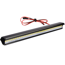 Barra de luz de led para teto de caminhão, acessório para crawler, super brilhante, 36 lâmpadas, metal, rc, 1:10, 1 peça 2024 - compre barato