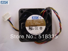 Ventilador de 4 cables de velocidad para AVC 4020, 4CM, 4x4, 40x40x20MM, 12V, 0.50A, DBTA0420B2U, 4CM 2024 - compra barato
