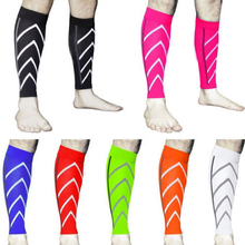 1 Pair Exercise Calf Support Graduated Socks Safety night running nylon fluorescent leggings Basketball socks 2024 - buy cheap