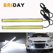 17cm 12V Car Styling COB LED DRL Driving Daytime Running Lights Strip Waterproof Car Styling LED Lamp Auto Car Working Light 2024 - buy cheap