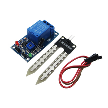 DC 12V soil moisture sensor relay control module Automatic watering of the humidity starting switch 2024 - buy cheap