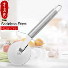 Qing Rolled Pizza Knife Stainless Steel Pizza Cutter For Family Pizza Tools Kitchen Tools Easy Use Pizza Wheels Kitchen Tool 2024 - buy cheap