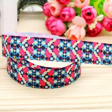 7/8inch Free Shipping Tribal Printed Grosgrain Ribbon material Headwear Party Decoration Diy Wholesale Craft 22mm P5025 2024 - buy cheap