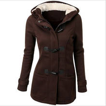 Women Long Hoodies Sweatshirts Autumn Winter Fashion Hooded Coat Jacket Horn Moleton Feminina Clothes Plus Size XXXXL Outerwear 2024 - buy cheap