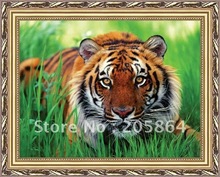 Free shipping hot sales tiger head,new material cushion cover,Art picture Wall hanging Gobelin tapestry 2024 - buy cheap