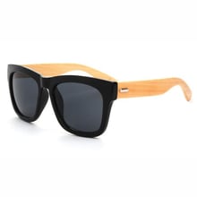 BerWer 2020 nueva moda hombres mujeres bambú gafas de sol de madera Retro Vintage verano gafas 2024 - compra barato