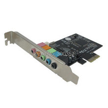 Nueva tarjeta de sonido de Audio PCI Express PCI-E de 5,1 canales CMI8738 compatible con win7 win8 WIN10 2024 - compra barato