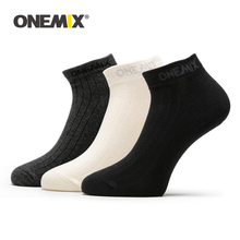 ONEMIX toda la temporada calcetines de hombre para correr de algodón transpirable de secado rápido al aire libre 1 par deportes ciclismo de competición en carretera Calcetines 2024 - compra barato