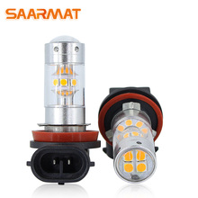 2*  For Mercedes Benz W211 W212 W221 W164 CLS W219 C219 E Class led H11 H8 H9 140W Car Fog Bulb Daytime Running headlight Lamp 2024 - buy cheap