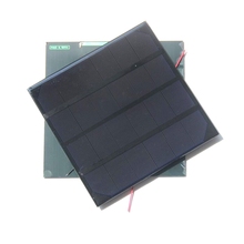 BUHESHUI 6V 4.5W Epoxy Solar Panel Photovoltaic Monocrystalline Solar Cell  Sun Power Energy Module DIY Solar System 165*165MM 2024 - buy cheap