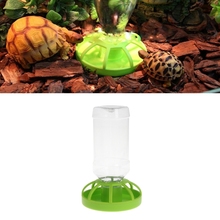 Reptile Water Drinker Dispenser Food Bowl Lizard Feeder Round Dish Drink Bottle 2024 - buy cheap