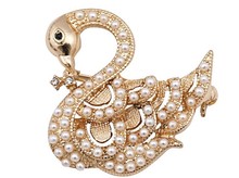 Golden goose pérola broches/designer coreano marca de moda de luxo de jóias por atacado acessórios para mulheres blazers/broches/pinos 2024 - compre barato