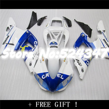 Nn-Blue white Body For 98-99 YZF-R1 YZF 1000 R1 98 99 A98183 Blue black YZFR1 1998 1999 YZF1000 YZF R1 Fairing Kit for Yamaha 2024 - buy cheap