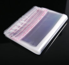 100pcs/lot 20*30cm Clear Resealable Cellophane/BOPP/Poly Bags Transparent Opp for plastic storage bag Self Adhesive Seal 2024 - buy cheap