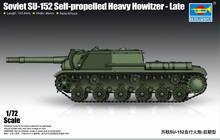 Trumpeter 1/72 07130, SU-152 soviético, autopropulsado, pesado, Ho witzer 2024 - compra barato