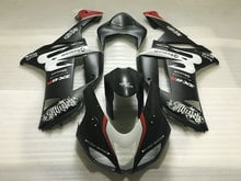 Motorcycle Fairing kit for KAWASAKI Ninja ZX6R 636 07 08 ZX 6R 2007 2008 zx6r ABS White matte black Fairings set+gifts KF01 2024 - buy cheap