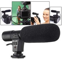 3.5mm Universal Microphone External Stereo Mic for Canon Nikon DSLR Camera DV Camcorder  MIC-01 SLR Camera Microphone 2024 - buy cheap