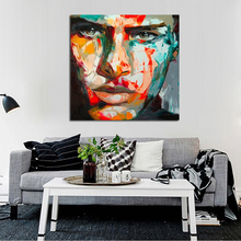 professional aritist Handpainted high Quality Modern Oil painting Handsome Man Portraits Pictures On Canvas Wall Pictures 2024 - buy cheap