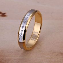 Anillo de acero chapado en plata para hombre y mujer, joyería fina de moda para amor eterno, regalo para hombres y mujeres, joyería de plata, anillos de dedo SMTR096, 925 2024 - compra barato