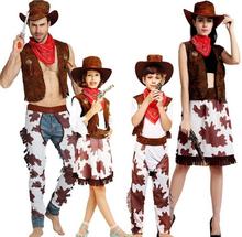 Disfraz de vaquero para niños y niñas, ropa de alta calidad para Halloween, Navidad, cosplay anual, Pascua 2024 - compra barato