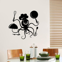 Wall Kitchen Octopus Sticker Home Decoration Sticker Wall Sticker Decal Home Decor Decal Paste 27cm * 32cm 2024 - buy cheap