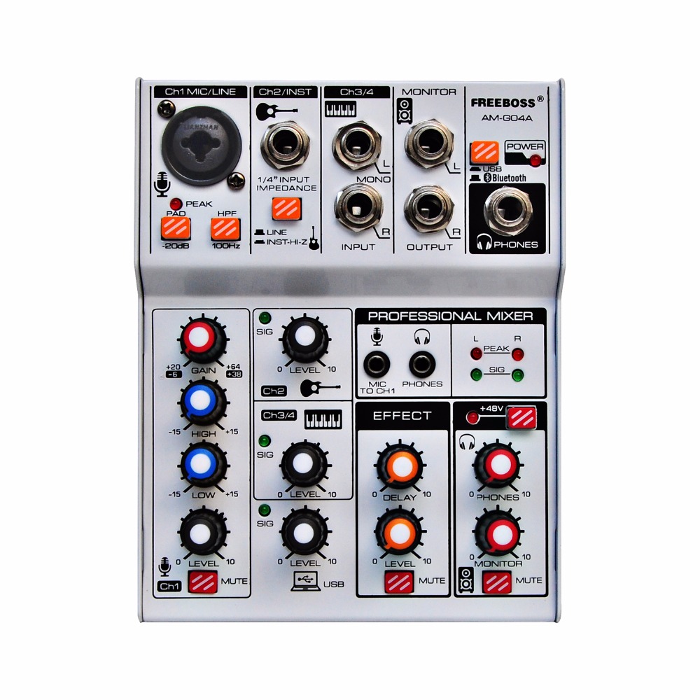 audio mixer for usb mics