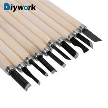 DIYWORK 10pcs/Set Wood Carving Knife Tool Chisel Detailed Woodworking Hand Tool DIY Hand Tool Hand 2024 - buy cheap