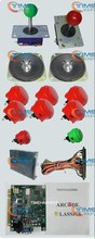 Kit de peças de fliperama com 60 em 1 pcb, 16a barulho, joystick vermelho longo/curto, botão sanwa, chicote, alto-falante para máquina de fliperama 2024 - compre barato