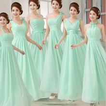 Sleeveless Floor-Length Chiffon elegant bridesmaid dresses long dresses for wedding party long party dress 2024 - buy cheap