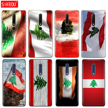 De silicona cubierta de la caja del teléfono para Nokia 5 6 7 8 9/Nokia/6,1, 5,1, 3,1, 2,1 6 2018 el Líbano bandera 2024 - compra barato