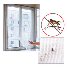Self-adhesive Fly Mosquito Window Net Mesh Screen Room Curtains Mosquito Curtains Net Curtain Protector Fly Screen Insert 2024 - buy cheap