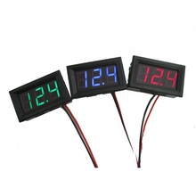 2019 New Mini Voltmeter Tester Digital Voltage Test Battery DC 0-30V Red/Blue/Green Auto Car 2024 - buy cheap