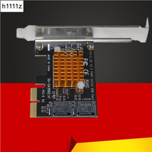 Para SA3002 ASM1062 Chip PCI-E a SATA 3,0 tarjeta de expansión 6GSATA3.0 interfaz de disco duro tarjeta de expansión tarjeta adaptadora de interfaz 2024 - compra barato