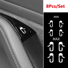 8Pcs/Set Car Door Open Exit Sticker Decal Fit For Tesla Model 3 Interior Decoration Practical Weather-rated Durable Oracal Vinyl 2024 - buy cheap
