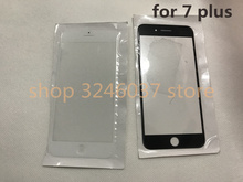 50pcs/lot NEW Original Replacement LCD Front Touch Screen Glass Outer Lens for iphone 7 plus Oleophobic coating high quality 2024 - buy cheap