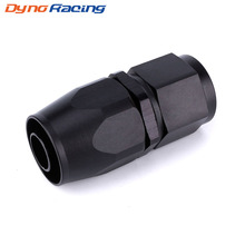 Black AN10 Oil Braided Hose Fitting Straight Swivel Oil Fuel Gas Line Hose End Adaptor Fast Flow Fuel Fitting YC101285 2024 - buy cheap