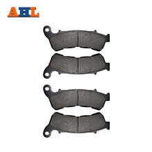 AHL 2 Pairs Motorcycle Brake Pads For HONDA VFR800 VFR 800 XC Crossrunner 2012-2014 Brake Pad Black Brake Disc Pad 2024 - buy cheap