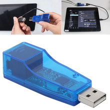 Адаптер Ethernet USB 2,0 для сетевой карты Lan RJ45 10/100 Мбит/с для ноутбука и ПК 2024 - купить недорого