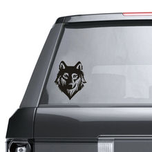 Adesivos de carro lobo vida selvagem, adesivo de vinil, tatuagem de lobo para carro caminhão e notebook, decoração de arte, p2090 2024 - compre barato