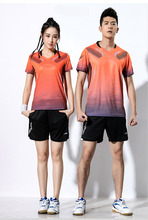 New Women Tennis T Shirts , Men Badminton T-shirts , Tennis Shorts Suit ,Cool Ping Pong T Shirt , tennis table clothes Uniforms 2024 - buy cheap