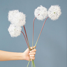 Fake flower Artificial flower Dandelion Home Decoration artificial flowers garden wedding party decoration  Valentine's Day 2024 - buy cheap