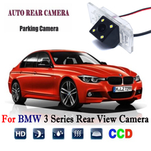Камера заднего вида для BMW 3 серии 335 330 328 325 323 320 318 CCD камера ночного видения заднего вида/запасная камера номерного знака 2024 - купить недорого
