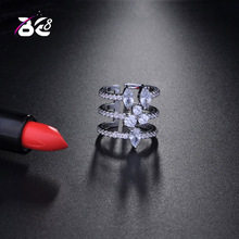 Be 8 Fashion Charming Movable Rings Water Drop Design Rings Wedding Luxury Jewelry for Women bijoux femme R103 2024 - buy cheap